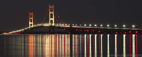 Mackinac Bridge at Night – The Norconk