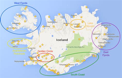 Map Iceland Ring Road - Share Map