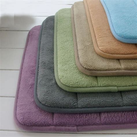 Extra Large Memory Foam Anti Skid Bath Mat,Super Soft Bathroom Rugs ...