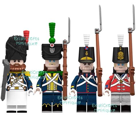 Custom Medieval Soldiers Minifigures Set of 4pcs History War - Etsy UK