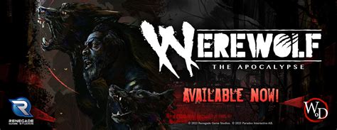 Werewolf: The Apocalypse is Available Now - Renegade Game Studios