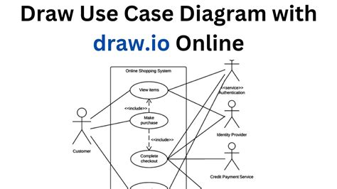 How To Draw Use Case Diagram