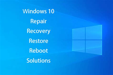 [SOLVED] How to Revive Windows 10 With Recovery Drive | Easy Fix - MiniTool