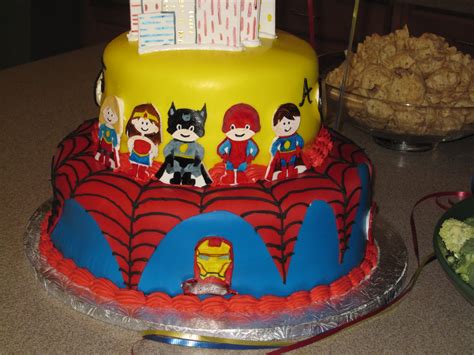 Jilly's Takes the Cake: Superhero Birthday Cake