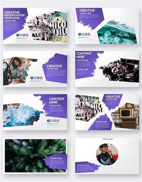 Creative Keynote Presentation Template | Presentation templates ...