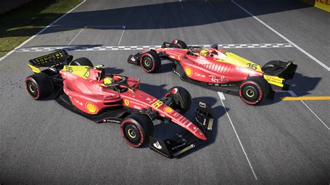 F1 22: la Ferrari F1-75 si tinge di Giallo Modena anche nel gioco! In ...