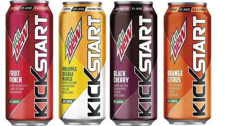 Buy Mtn Dew Kickstart Energy Drink - Variety Pack: Variety Pack: Fruit ...