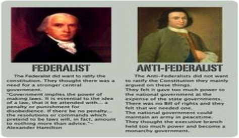 Who Were The Anti-federalists Answer