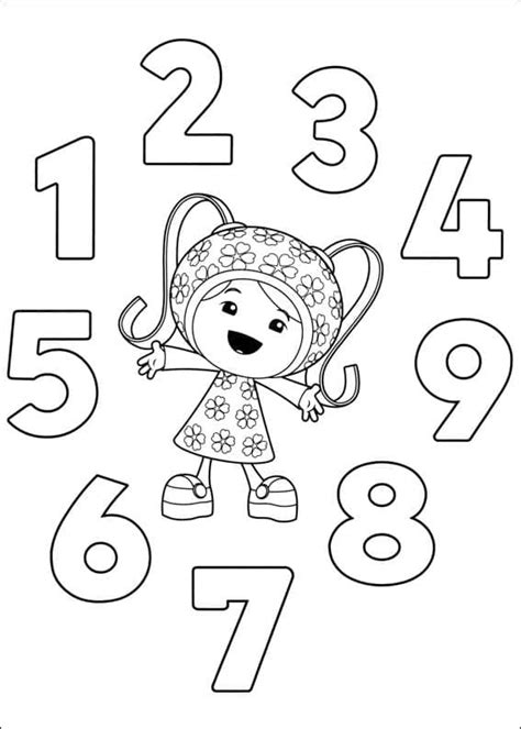 Milli from Team Umizoomi coloring page - Download, Print or Color ...