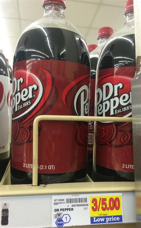 NEW Dr. Pepper Coupon = $1.17 2-Liter Bottles at Kroger (Print and Save ...