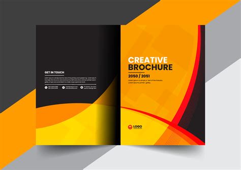 Corporate company profile brochure annual report booklet proposal cover ...