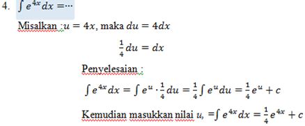 BELAJAR KALKULUS 2: INTEGRAL DARI FUNGSI EKSPONEN