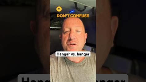 Hangar vs. hanger—don’t confuse these. #grammar #learnenglish - YouTube