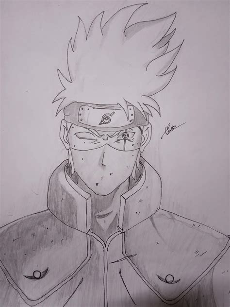 Aggregate 143+ kakashi hatake drawing easy best - seven.edu.vn