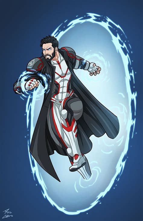 Atlas OC commission by phil-cho | Superhero design, Superhero ...