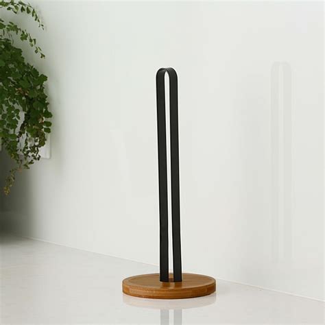 Stylish Bamboo Paper Towel Holder