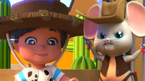 El Raton Vaquero Canciones Infantiles Nursery Rhymes The Cowboy ...