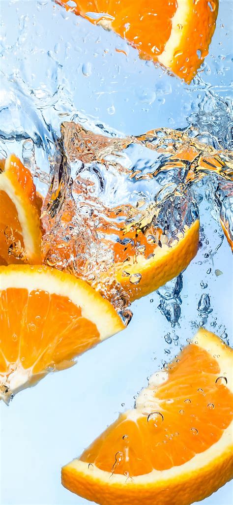 Fruits, Water, Food, Orange (Fruit), HD phone wallpaper | Peakpx