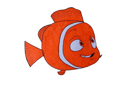 How To Draw Nemo Easy Step By Step