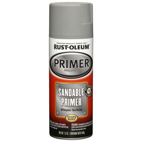 Rust-Oleum Automotive 12 oz. Gray Sandable Primer Spray Paint (6-Pack ...