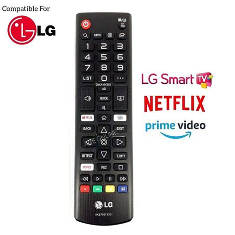 LG Smart TV Remote Control With Netflix Prime Video Replacement ...