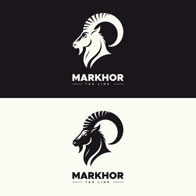 Markhor Logo Vector Art, Icons, and Graphics for Free Download