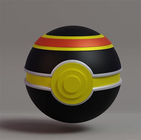 STL-Datei Pokemon Luxury Ball Pokeball・Design für den 3D-Druck zum ...