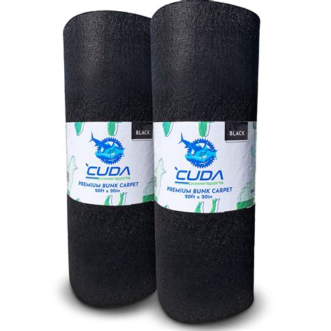 Cuda Boat Trailer Bunk Carpet - Premium 23oz Marine Carpet 20 ft x 20 ...