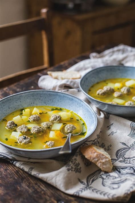 The easiest and loveliest this Russian frikadeller soup needs to be in ...