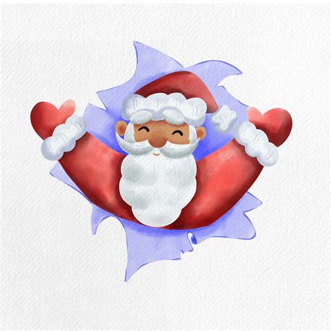 Christmas Illustrations of Santa Claus :: Behance