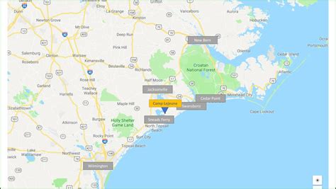 Map Of Camp Lejeune Nc With Building Numbers - Maps : Resume Template ...