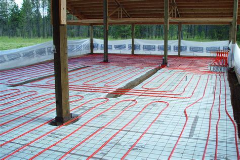 Radiant Floor Heating Layout In Concrete Slab - Image to u