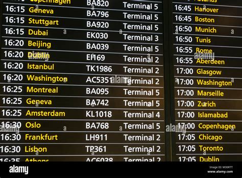 Departure Board