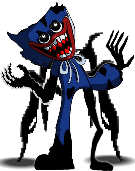 FNF Nightmare Huggy Wuggy by JohnnyRabbit57 on DeviantArt