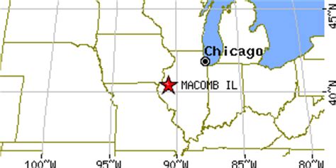 Macomb, Illinois (IL) ~ population data, races, housing & economy