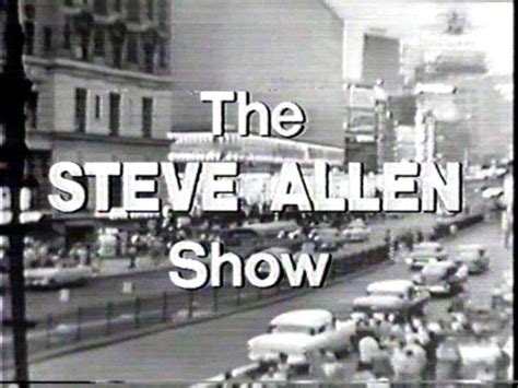 THE STEVE ALLEN SHOW - 06/15/1958 NBC TV – TV Museum DVDs