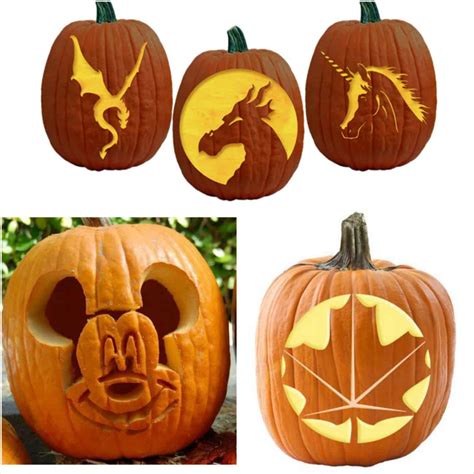 Easy Printable Pumpkin Carving Patterns