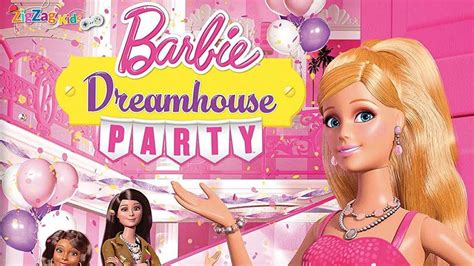 Barbie Dreamhouse Party | Full Movie Game | All Mini Games | ZigZag ...