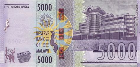 Malawi new 5,000-kwacha note (B165a) confirmed – BanknoteNews