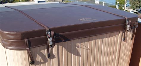 Hot Tub Security Locks With Embedded Steel Cable Straps | Olympic Hot Tub