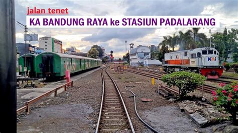 Going back to Padalarang Station with KA Bandung Raya after watching ...