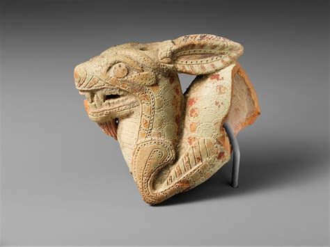 Terracotta vase in the form of a ketos (sea monster) | Greek, Cretan or ...