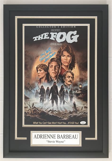 Adrienne Barbeau Signed autographed The Fog 11x17 Movie Poster | Movie ...