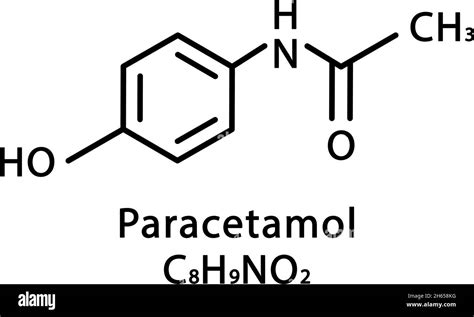 Acetaminophen molecular model Black and White Stock Photos & Images - Alamy