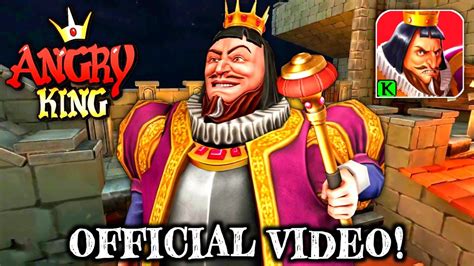 Angry King - New OFFICIAL VIDEO GAMEPLAY 😃 New Keplerians game - YouTube