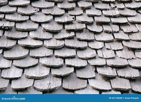 Roof Tiles Made of Wood Texture Background Stock Photo - Image of ...