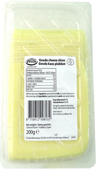 Frico Gouda Cheese Slices, 200 gr — Goisco.com