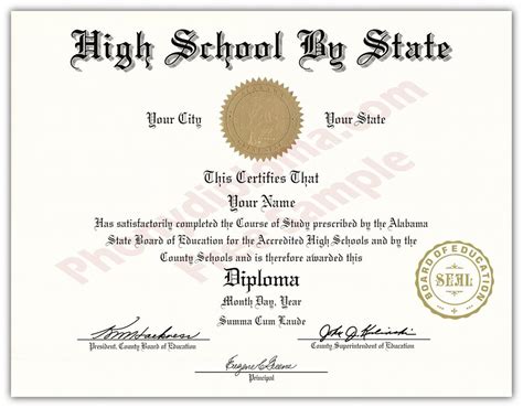 Fake High School & Secondary Diplomas - PhonyDiploma.com