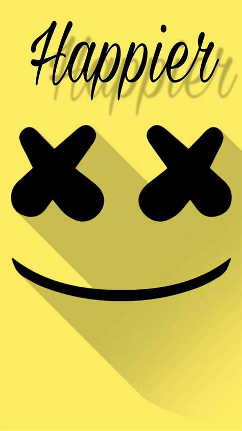 Happier Marshmello, marhsmello happier, HD phone wallpaper | Peakpx