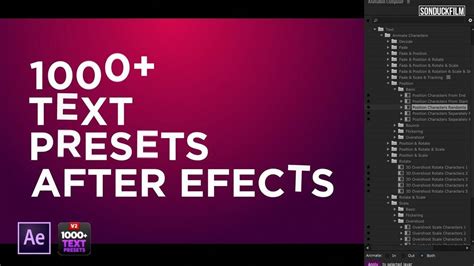 1000+ Text Animation Presets For After Effects | Motion Graphics # ...